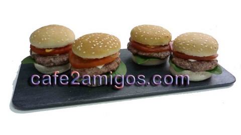 Café Dos Amigos Madrid MINI HAMBURGUESAS